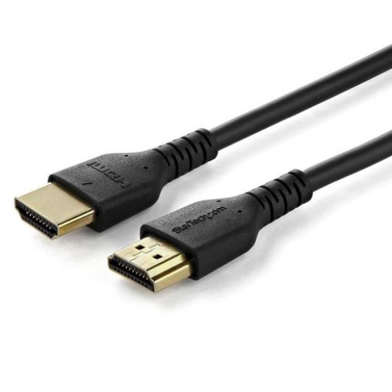 Startech Cable HDMI 2.0 Certificado Premium de Alta Velocidad con Ethernet de 1m