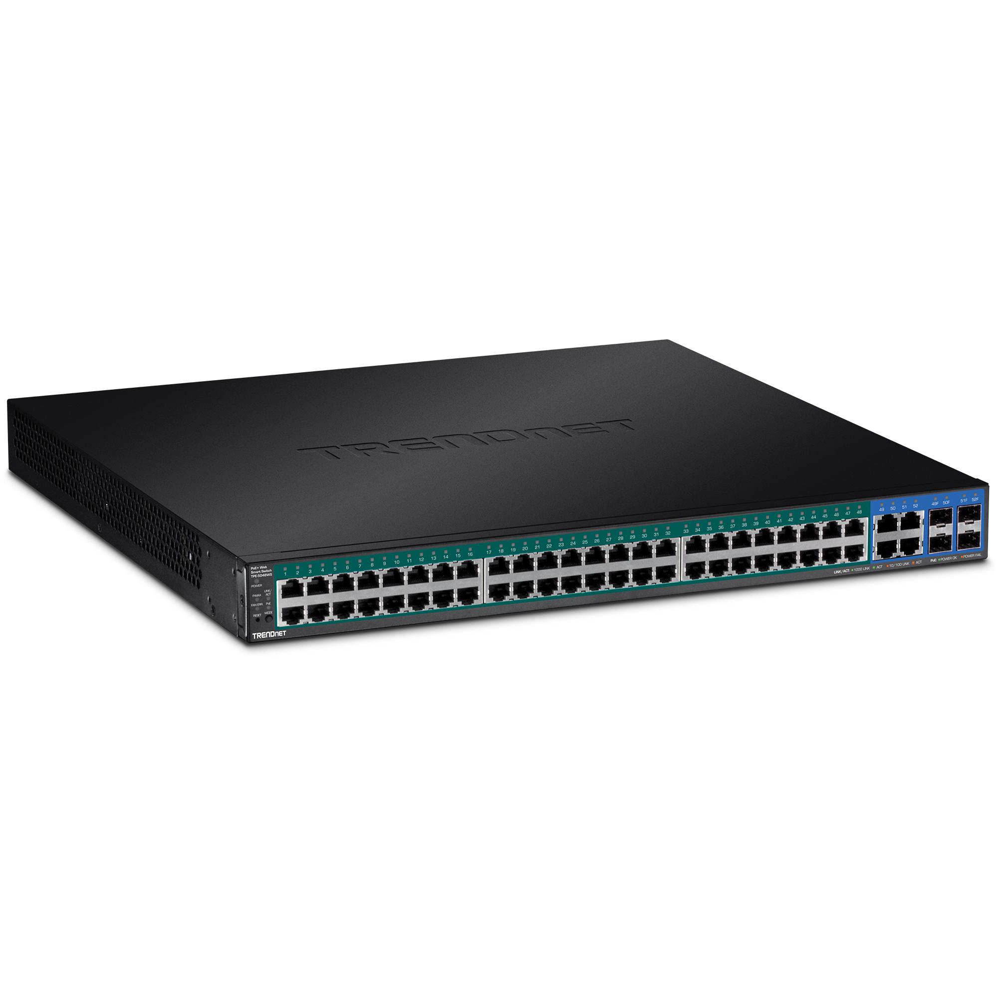 Trendnet TPE-5048WS, Gestionado, Gigabit Ethernet