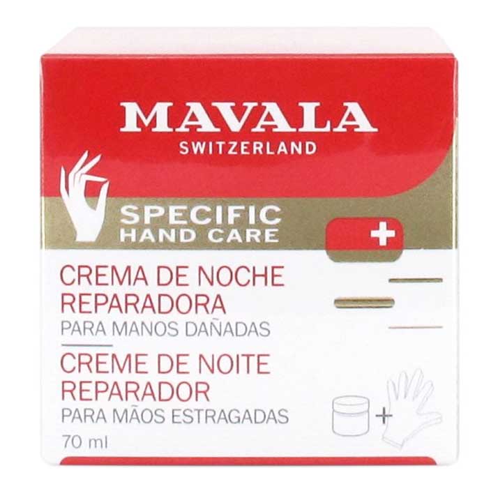Crema de Noche Reparadora Mavala para Manos Secas - 70 Ml