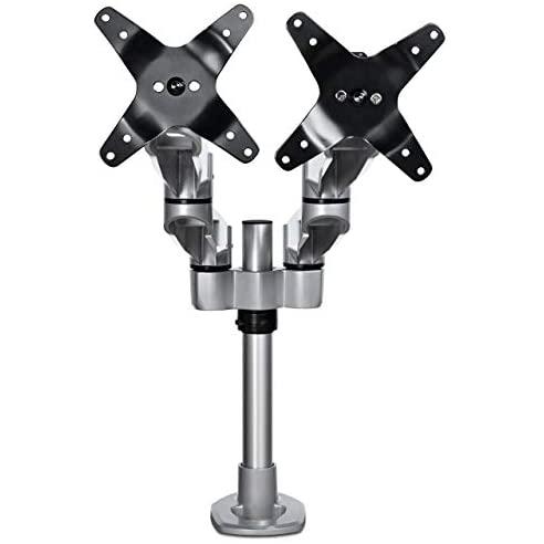 Startech.com Brazo de Soporte de Escritorio Articulado para 2 Monitores de Hasta 27 Pulgadas con Montura para Grommet
