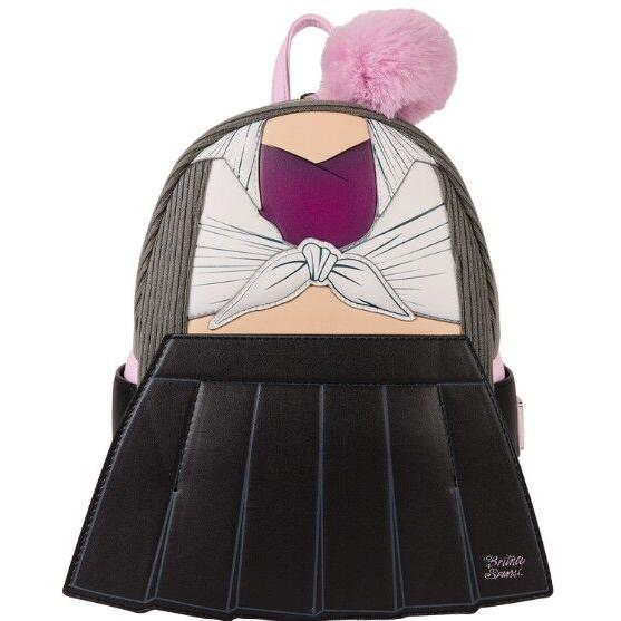 Mini mochila britney spears hit me baby one more time con pom-pom