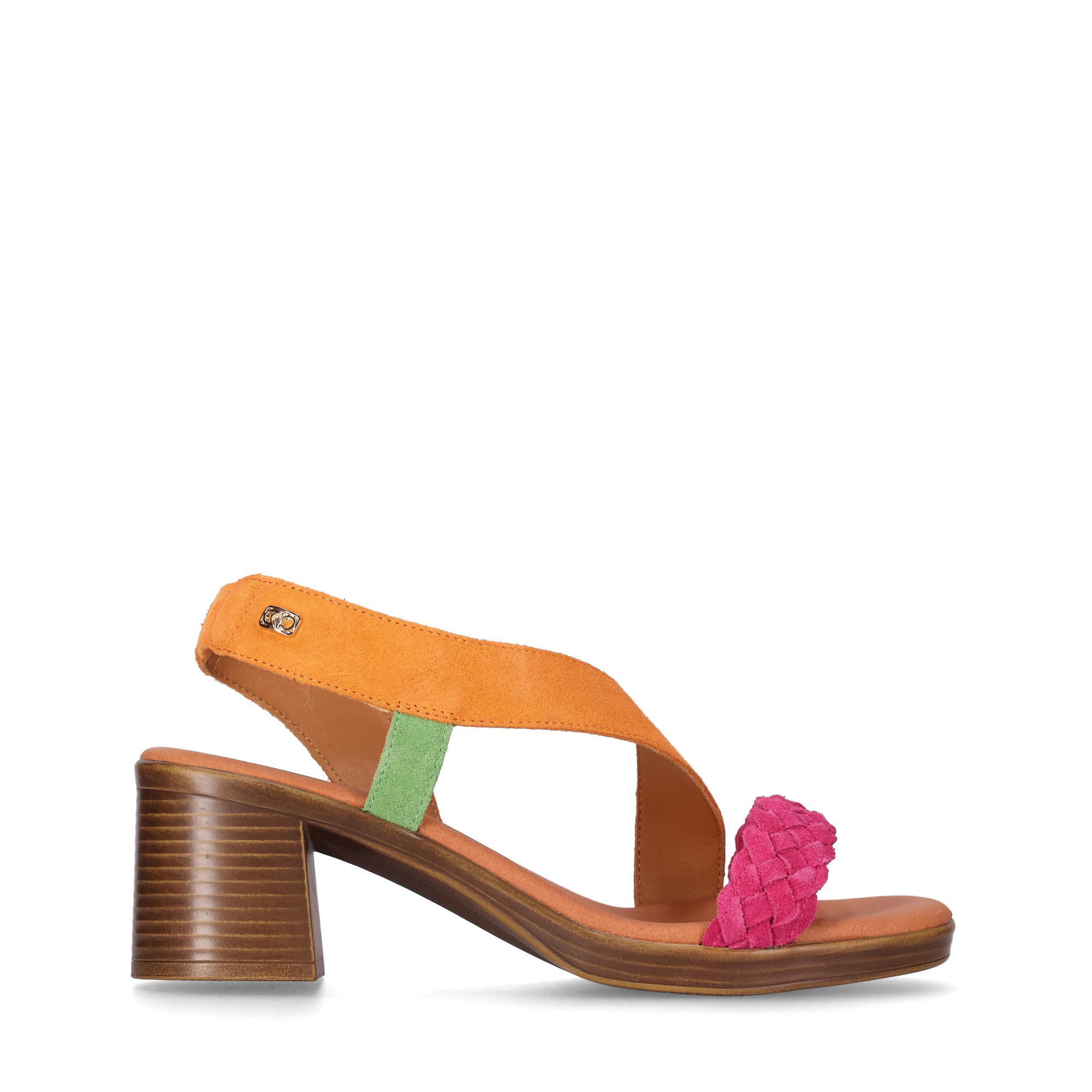 Chika10 Leather NEW GOTICA 11 Sandalia de TacÃ³n Multicolor
