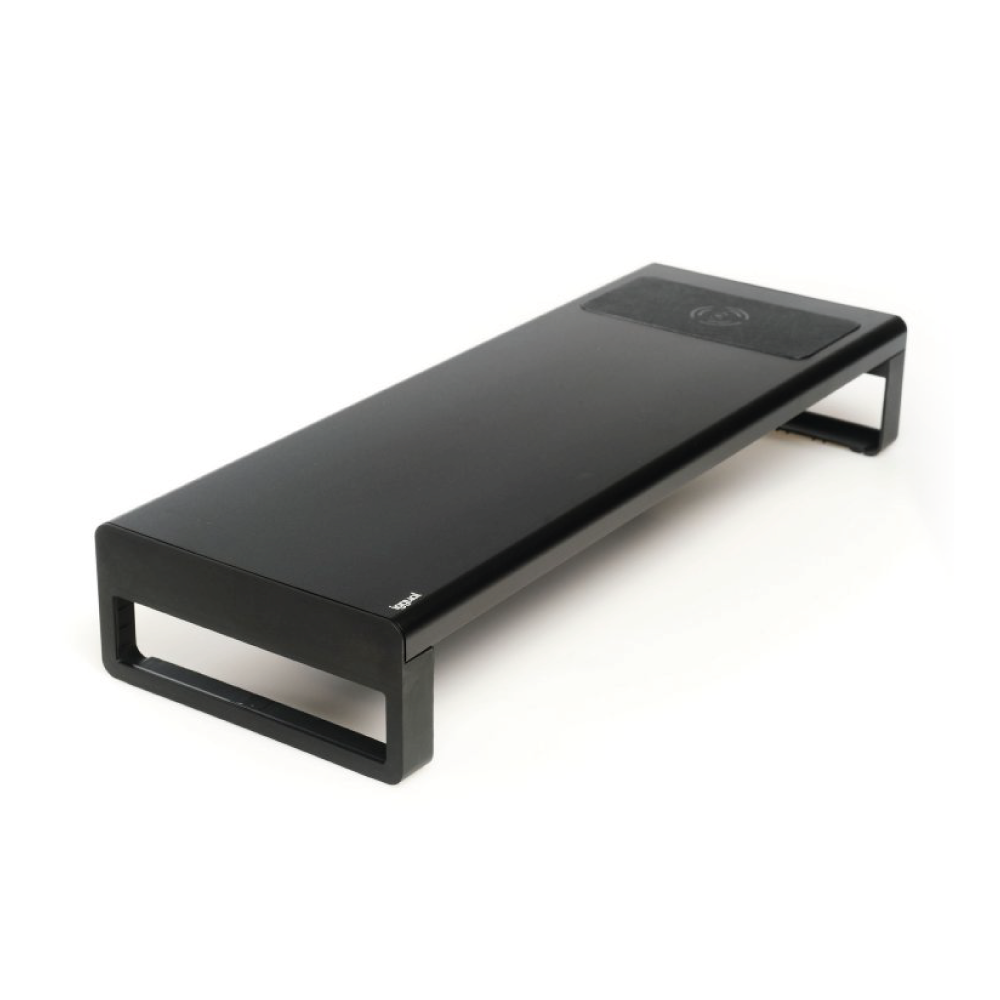 iggual Soporte elevador monitor + HUBx4p +carga Qi. Referencia: IGG316900
