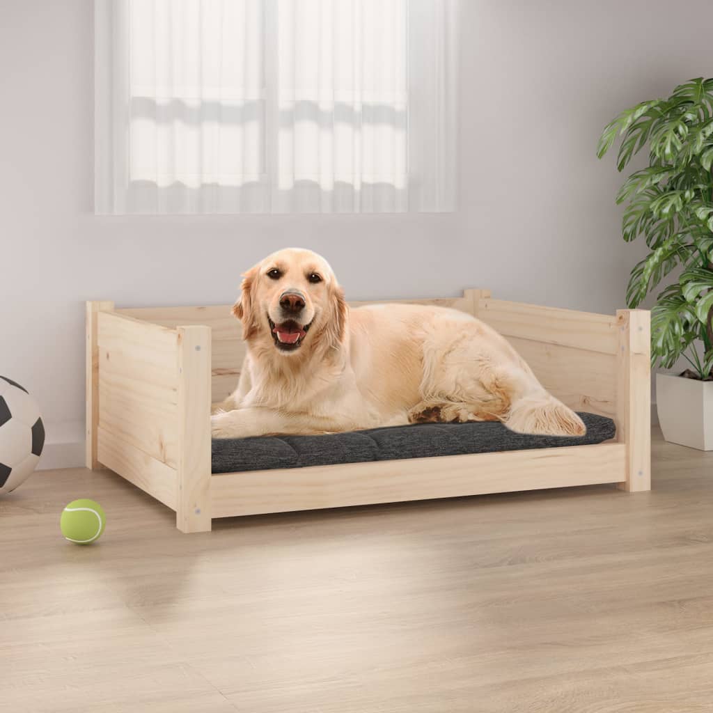 vidaXL Cama para Perros 75,5x55,5x28 cm Mascotas Gatos Color Natural,  Blanco,  Negro y mas