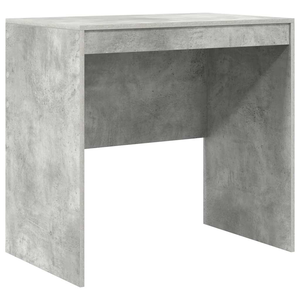 vidaXL Escritorio Gris Concreto 80 x 50 x 76 cm