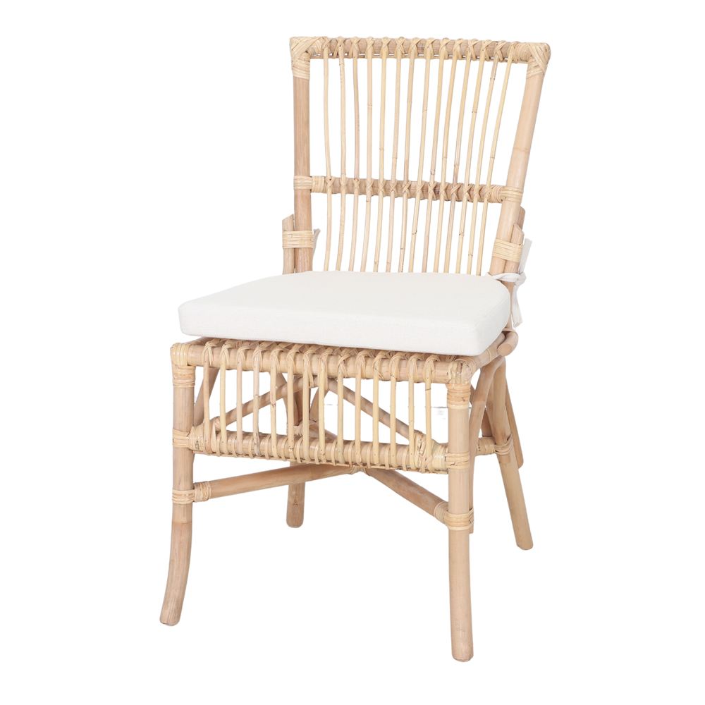 Silla De Ratán Natural Millie - Misterwils Furniture For Free Souls 52x89x61