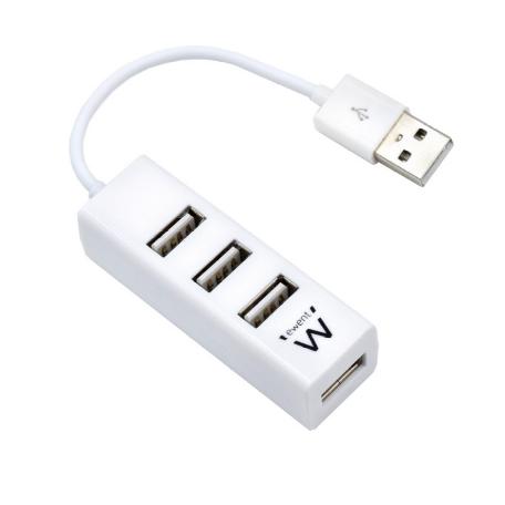 Ewent EW1122, USB 2.0, USB 2.0, USB, Blanco