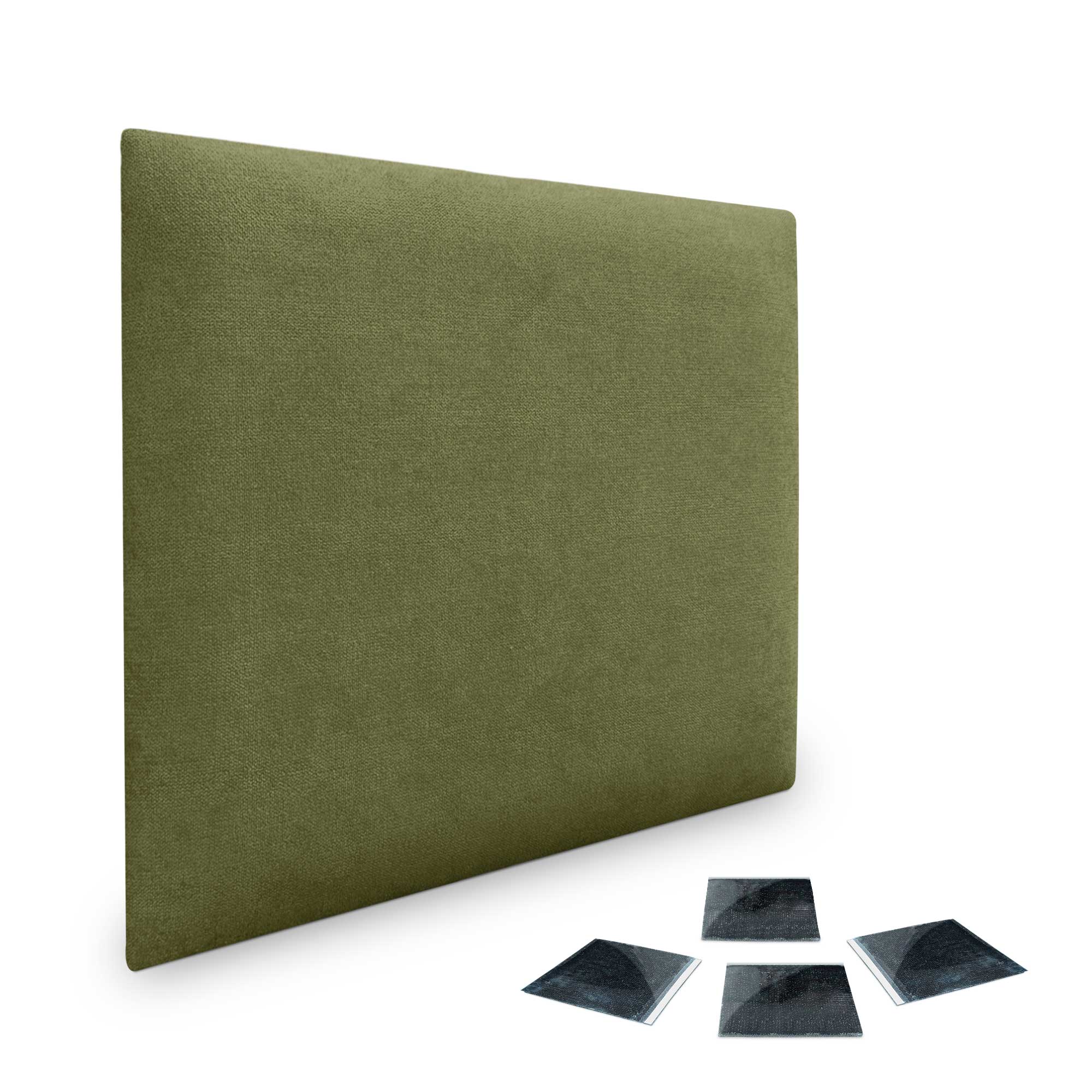 DHOME Juego de Paneles Tapizados de Tela Acualine Pack Autoadhesivos para Pared Acústicos Absorbentes Protección Tercera Gama de Colores
