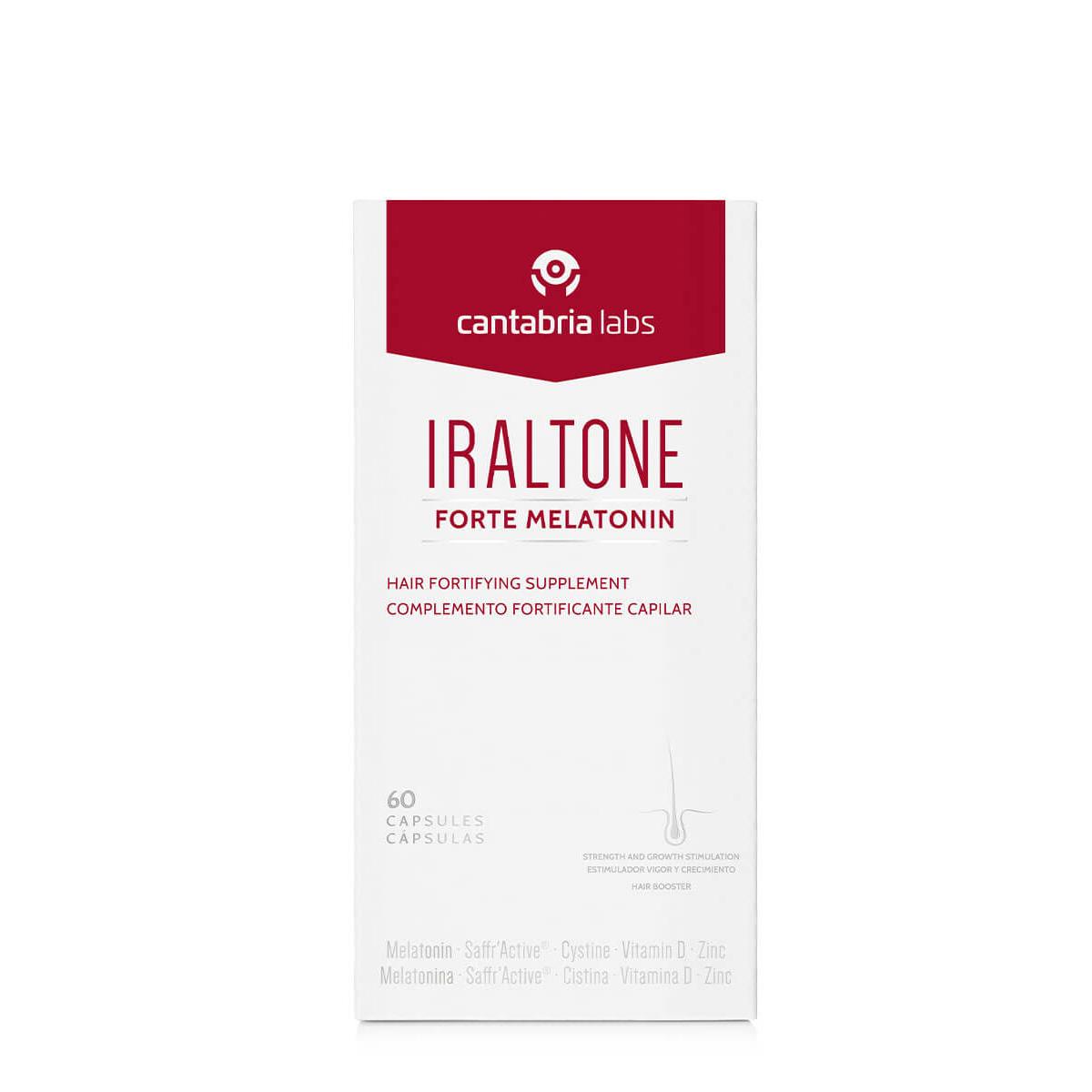 Iraltone forte melatonin 60 cápsulas