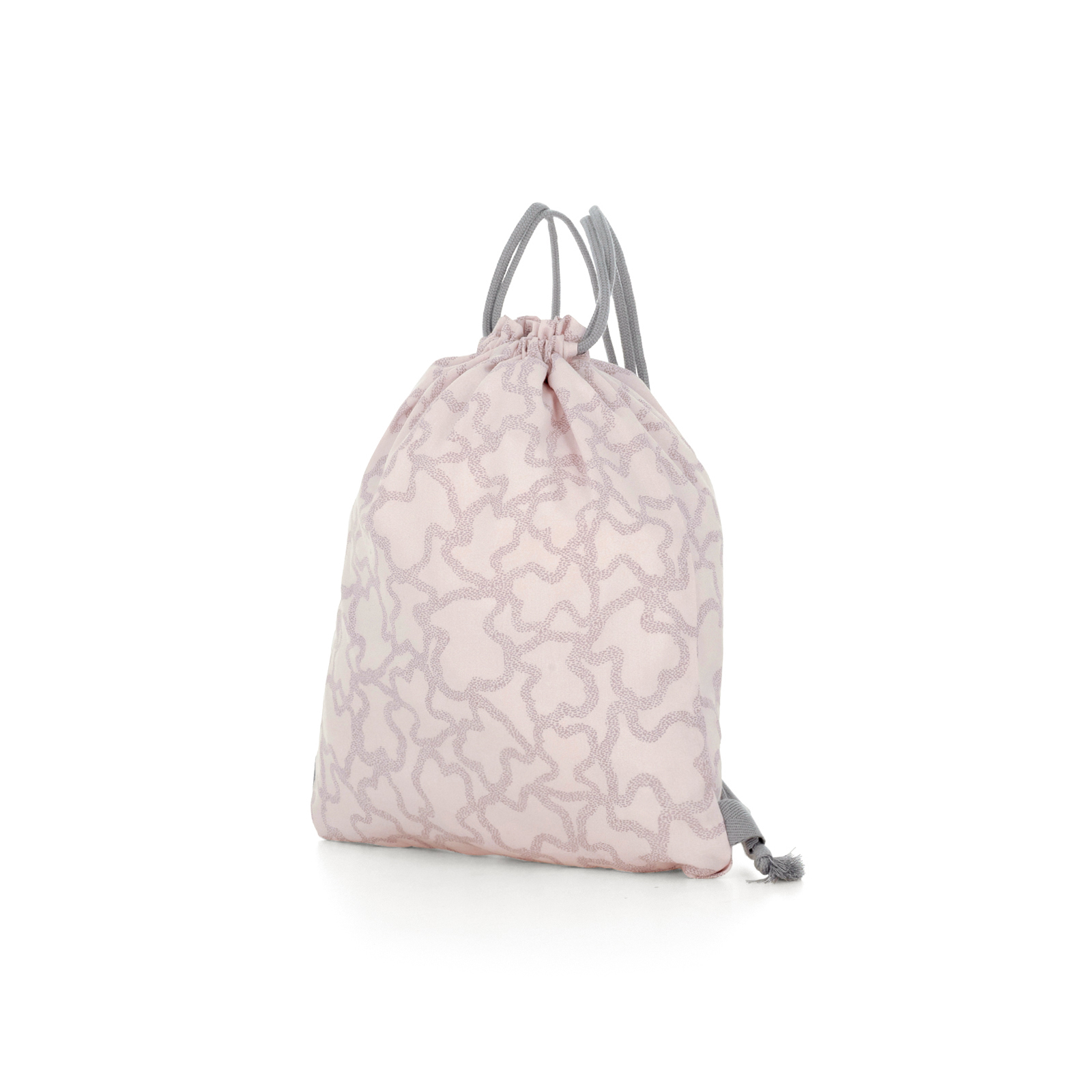 Bolsa para la guardería TOUS Baby, con una pequeña asa central y cierre con cordones.
