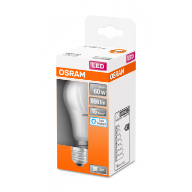 BOMBILLA LED A60 8,5w 865 E-27 OSRAM ADoceVoltios