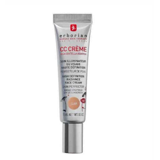 ERBORIAN CC CRÈME CENTELLA + HIALURÓNICO 30 SPF 15 ML CLAIR