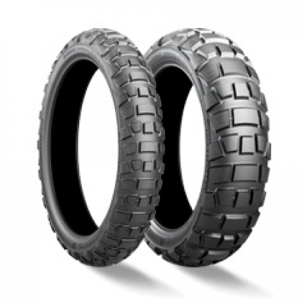 Neumático Moto Bridgestone 100/90 B19 57Q Ax41 M+S Tl