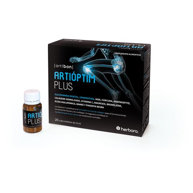 Herbora Artioptim Plus 20 Ampollas Bebibles