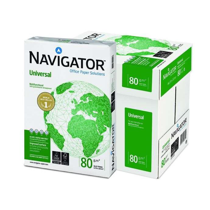 Navigator papel a4 80gr. 210x297mm (500 hojas) blanco (5 uds)