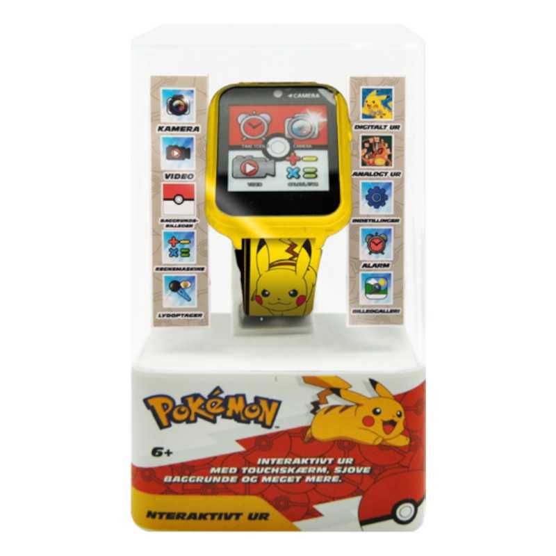 Reloj Inteligente infantil de Pokémon con pulsera amarilla Pokémon