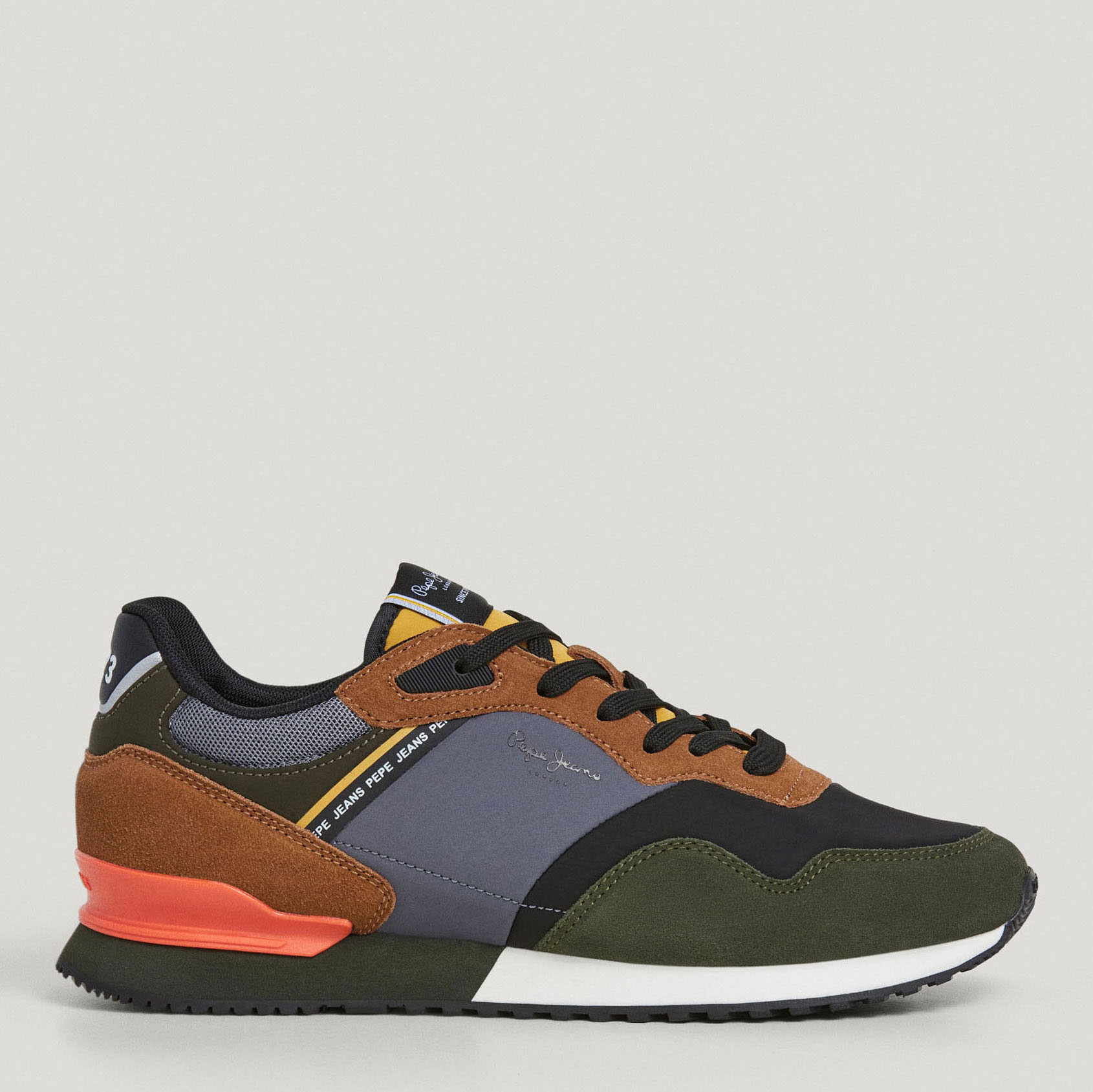 Pepe Jeans Zapatillas London Mood M Khakis PMS400012-EEN , para Hombre