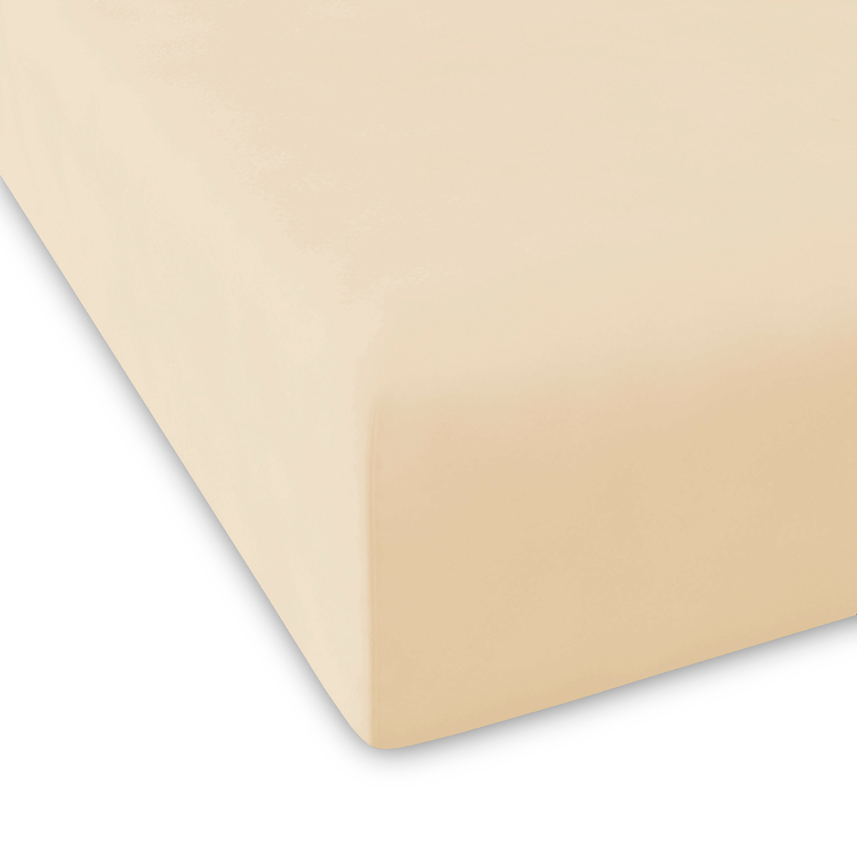 GUY LAROCHE - Sábana bajera de algodón 200 hilos PURE crema. Varios tamaños disponibles.