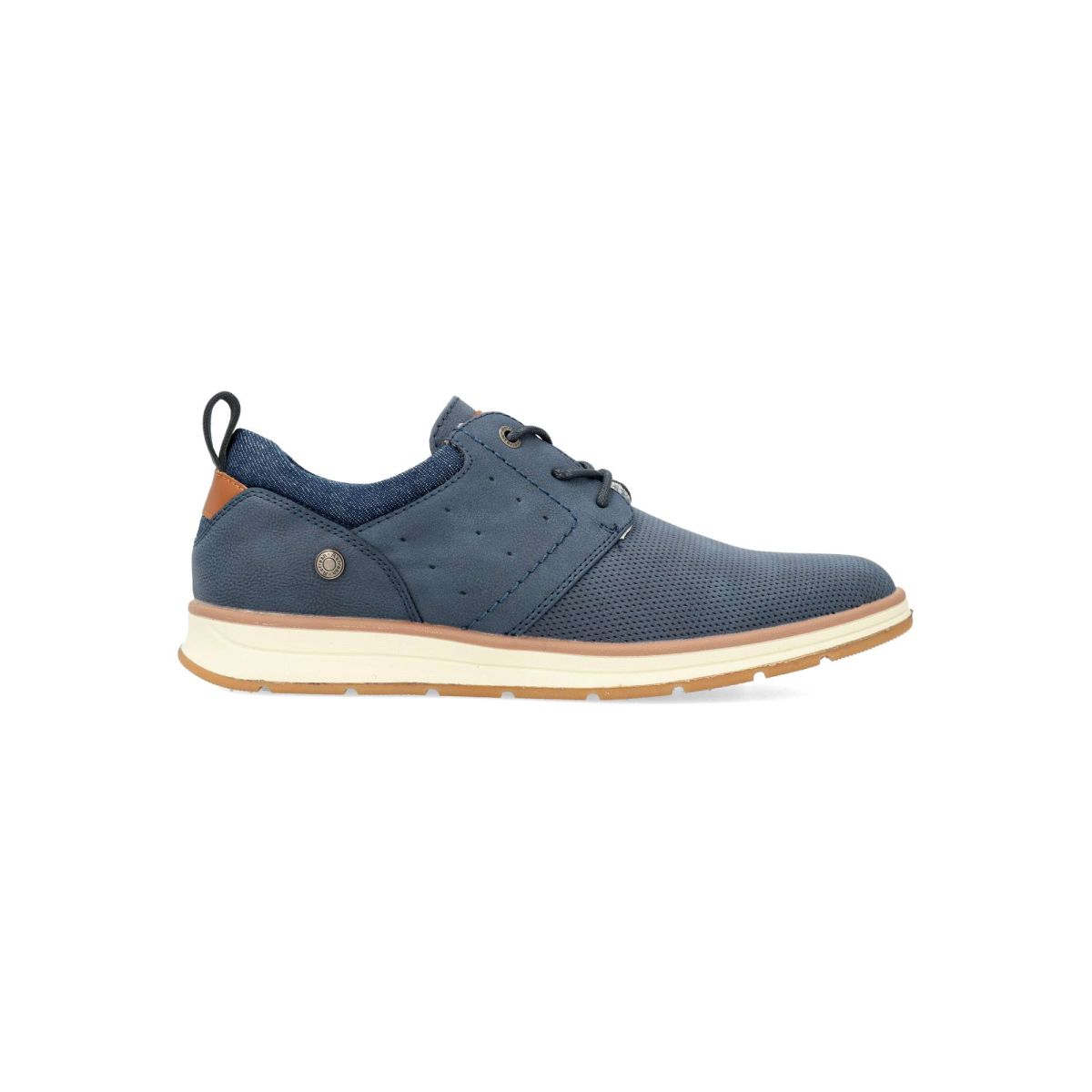 Refresh - Zapato oxford casual para hombre, modelo Refresh, sintético con suela de goma flexible, plantilla acolchada y diseño transpirable, certificado vegano