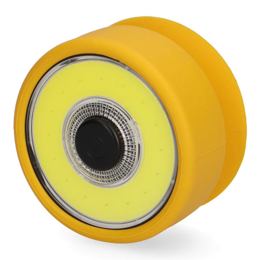 LINTERNA LED COB 2W CON IMAN Y VENTOSA. 3xAAA (PILAS INCLUIDAS) EDM