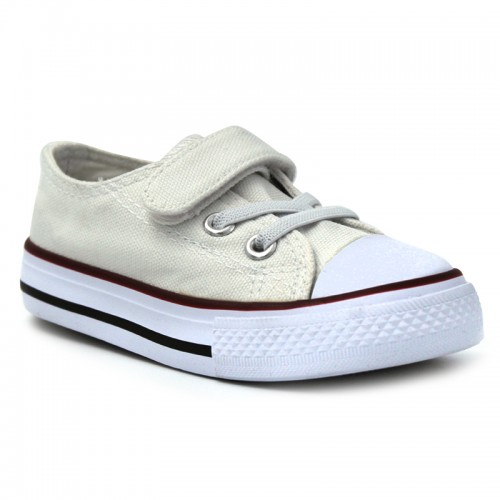 Zapatillas puntera velcro BUBBLE KIDS C510 en Blanco y Negro