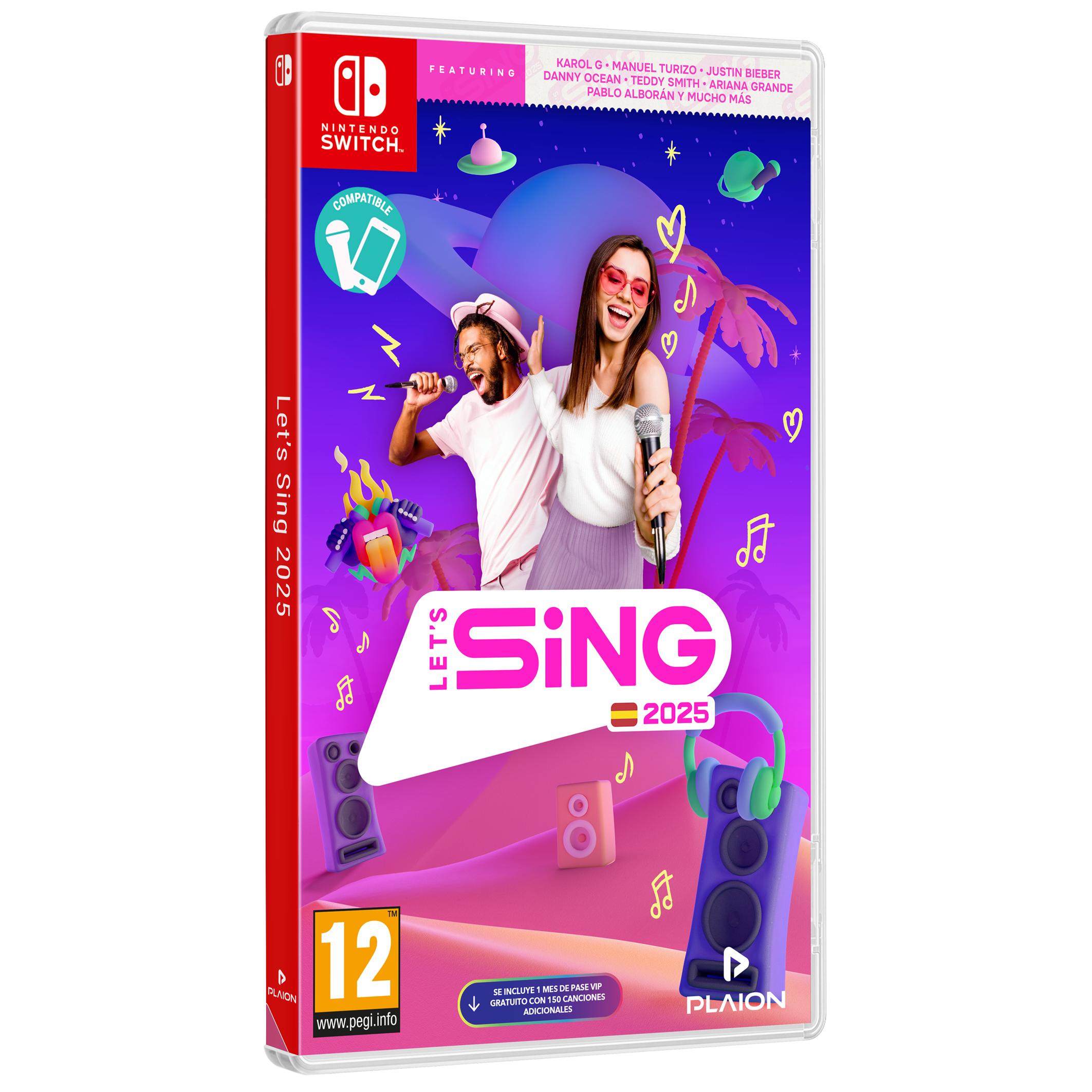 Let´s Sing 2025 - Nintendo Switch - Nuevo precintado - PAL España