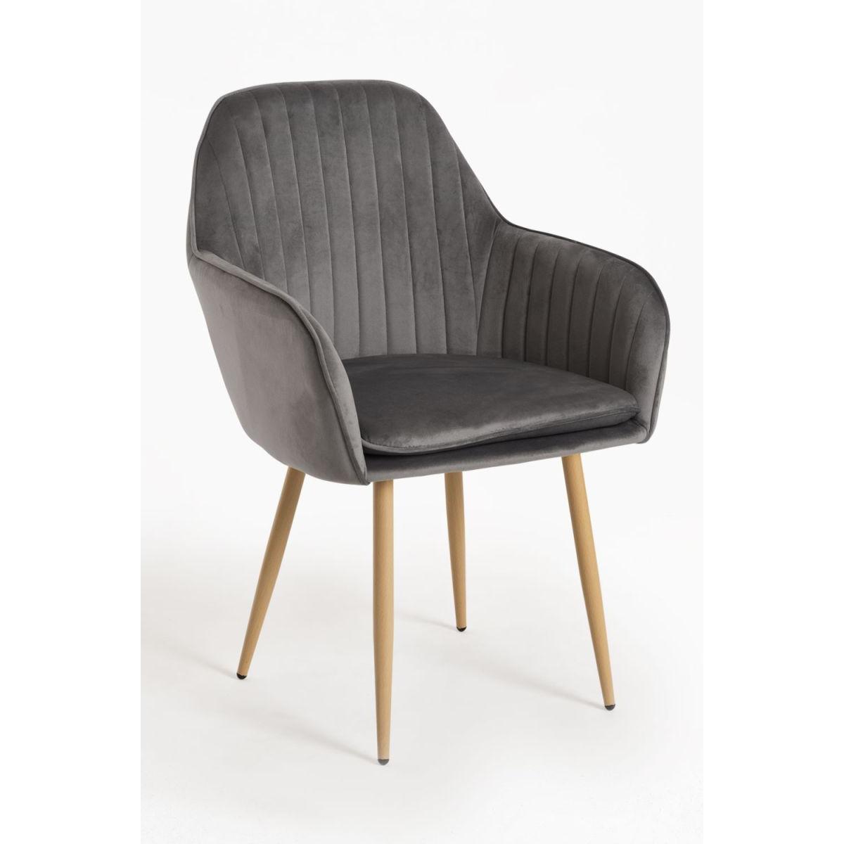 Regalos Miguel - Sillas Comedor - Silla Chic - Gris oscuro