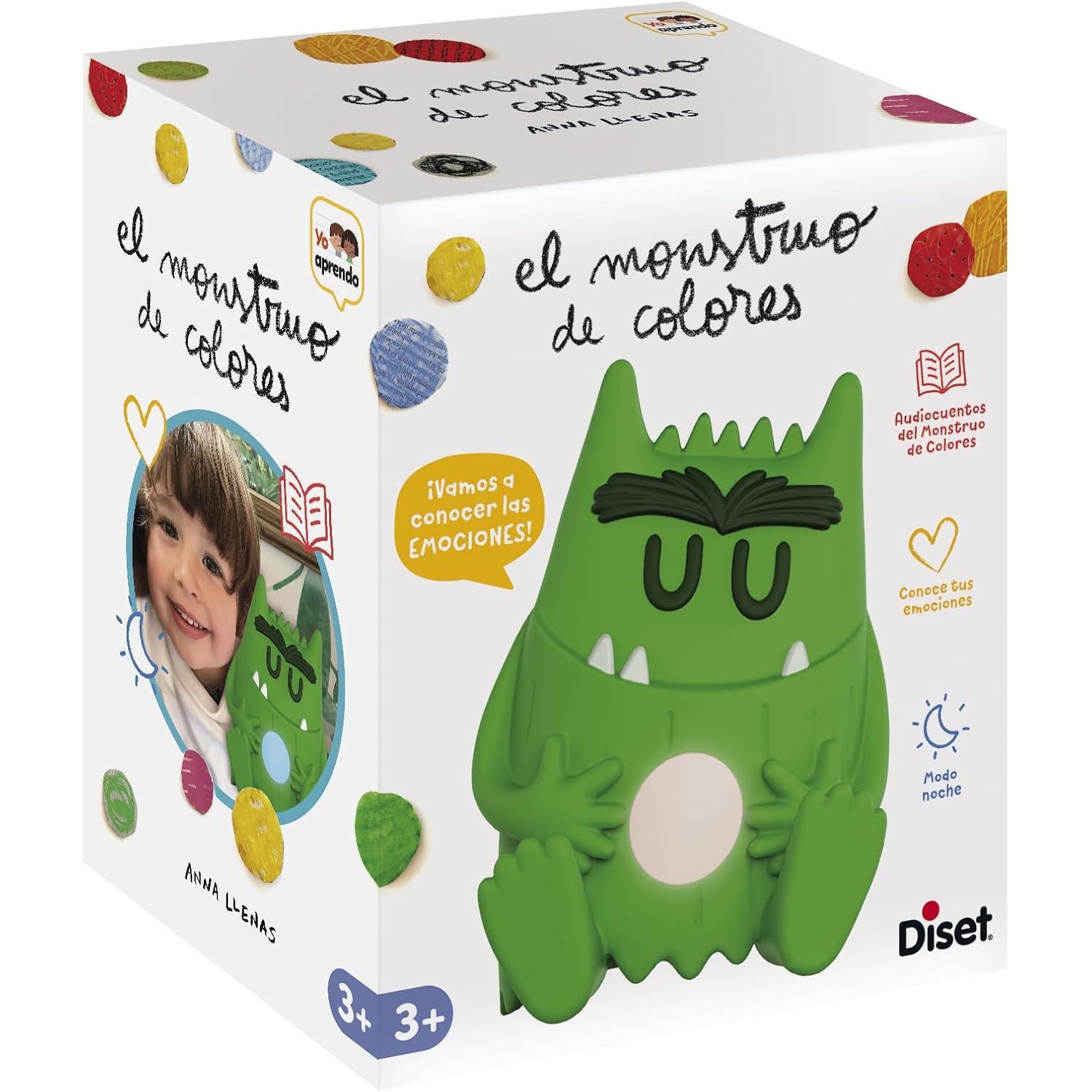 El Monstruo de Colores Storyteller, Juego de mesa +3 años (Diset 1120200280)