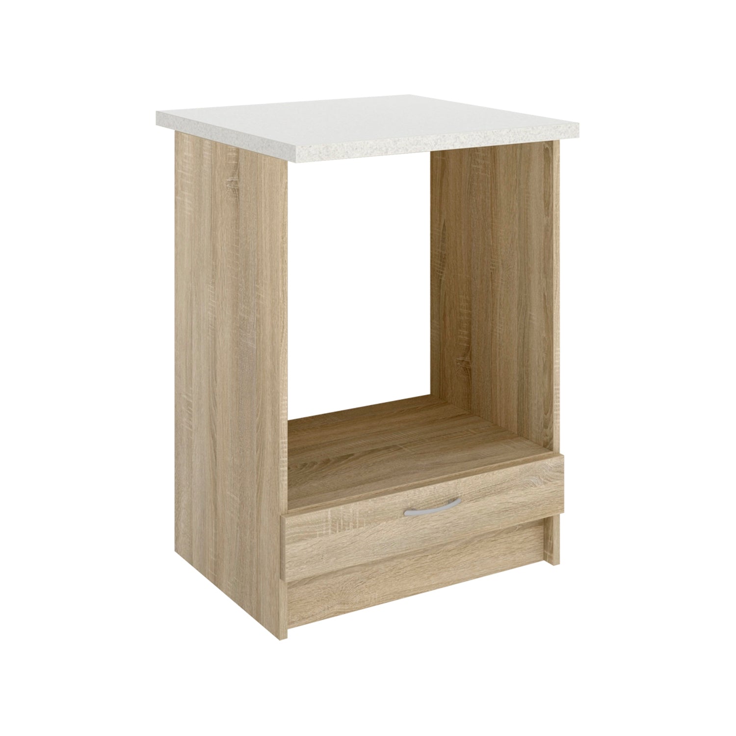 Módulo de cocina para horno kirsten y natural y beige y madera para hogar moderno mueble de almacenaje  - Homekit