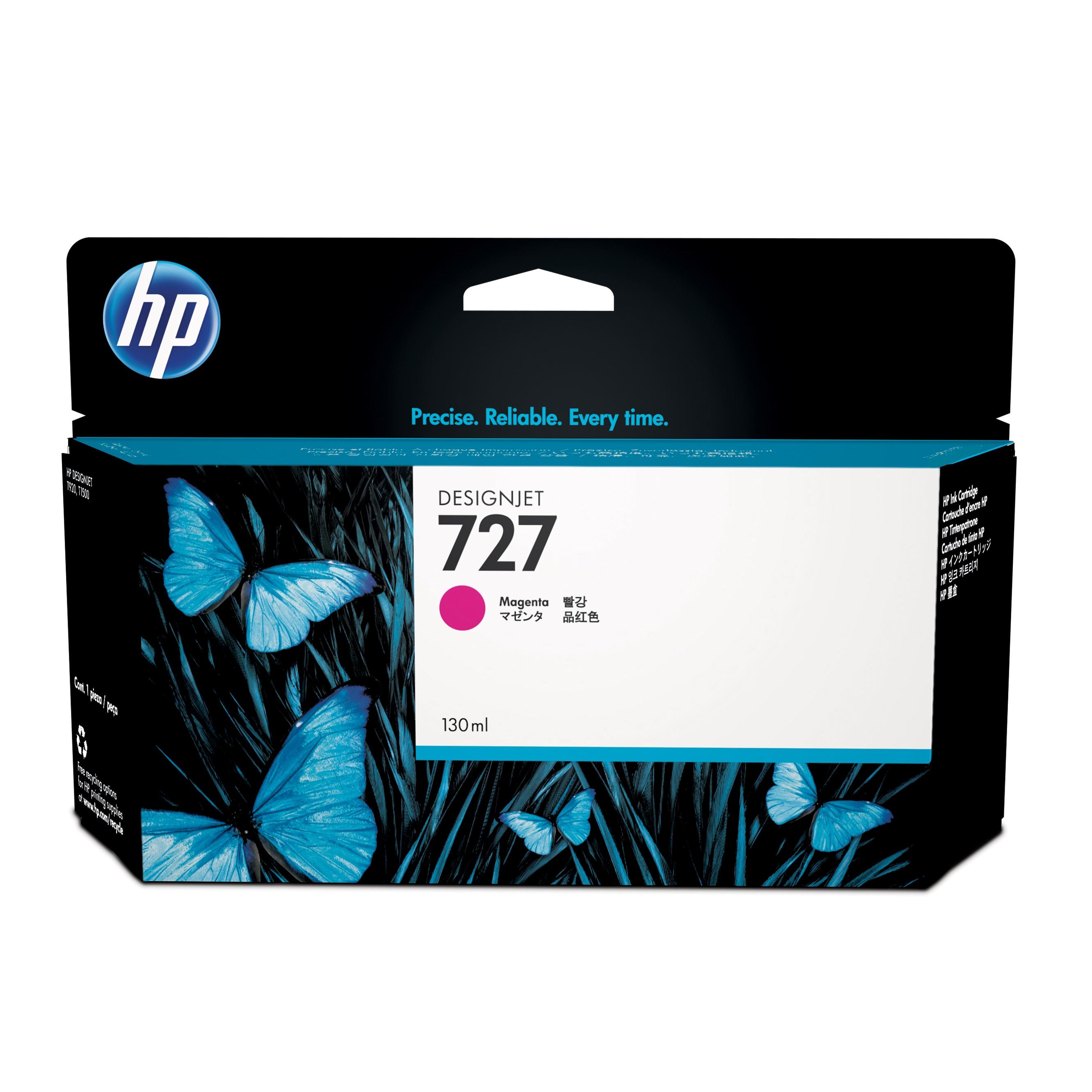 Cartucho de tinta DesignJet 727 magenta de 130 ml