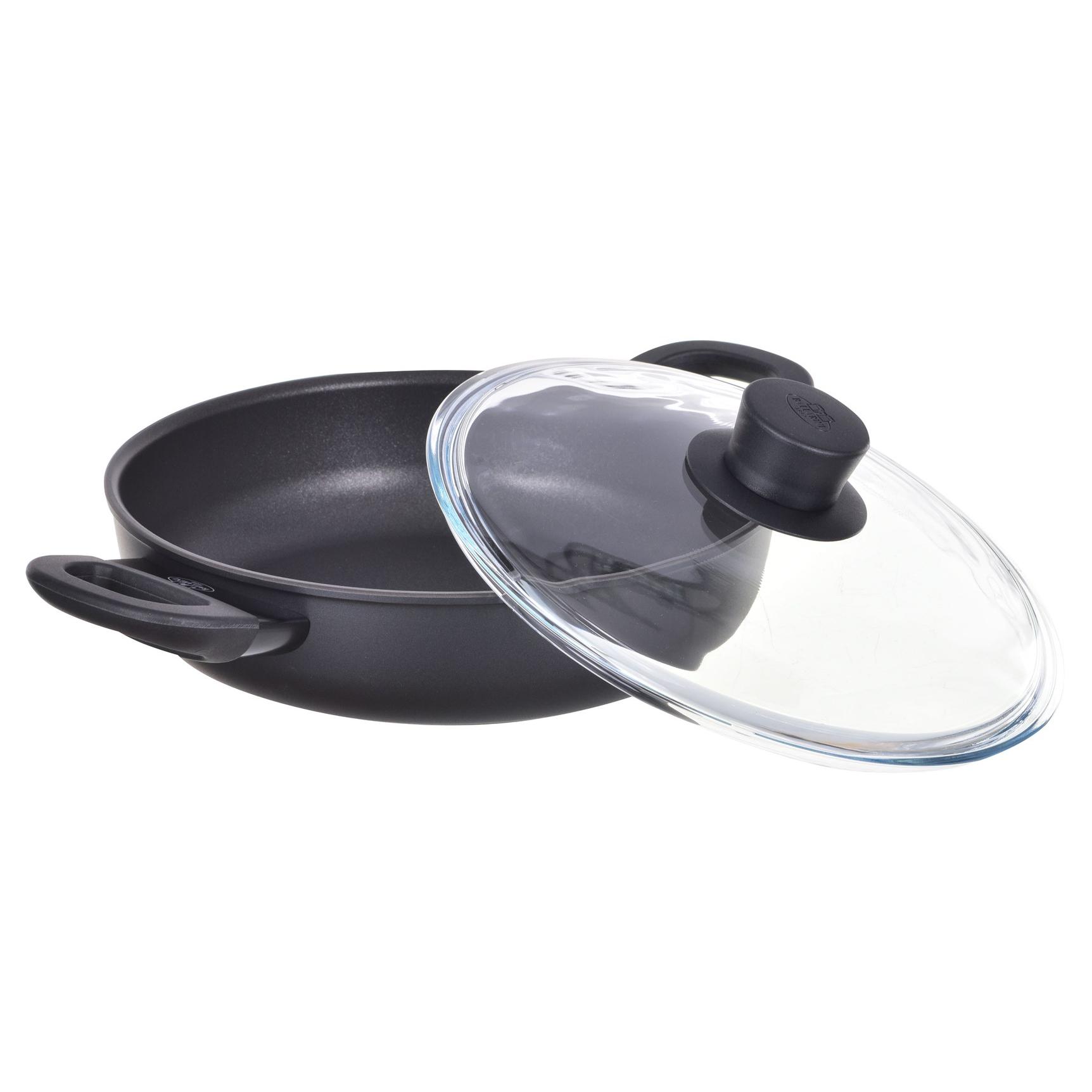 Patelnia Ballarini Avola głęboka Z 2 uchwytami tytanowa 24 cm 75002-922-0