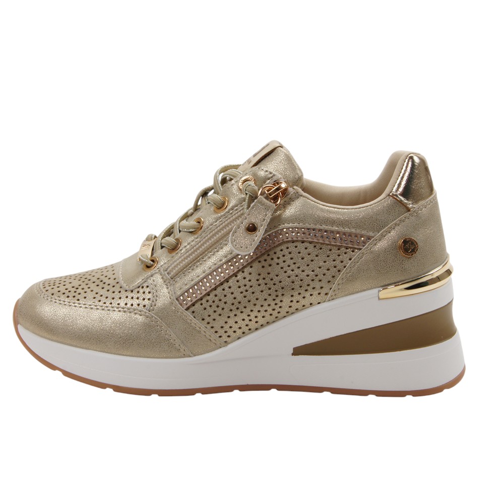 Xti mod. 145102 zapato casual para mujer en sintetico, cordones