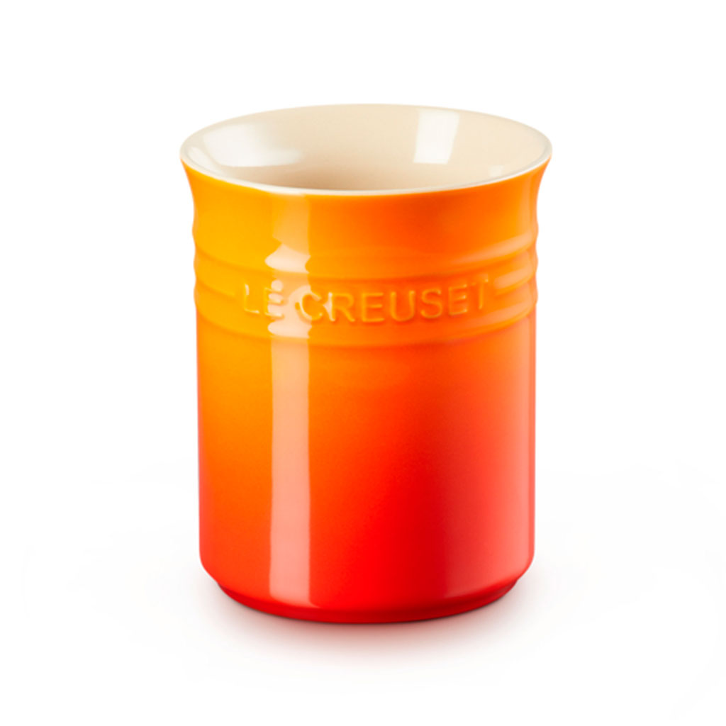 Bote Organizador para Utensilios de Cocina Le Creuset, Fabricado en Cerámica de Gres con Acabado Esmaltado, Fácil Limpieza y Duradero