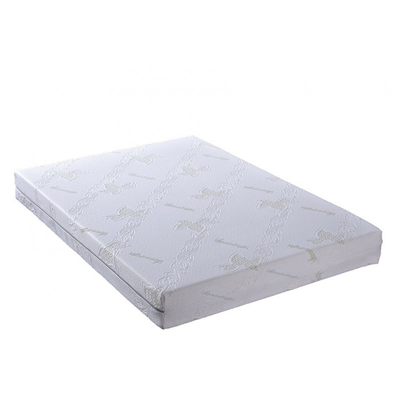 Todocama - Colchón viscoelástico con núcleo HR Viscosoja 21cm con funda Hipoalergénica