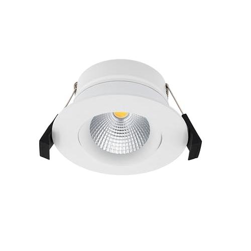 Shelly LightSolutions Hilux DS8 Blanco – Lámpara Techo Inteligente, Plafón Led 8 W 220–240 V, 2200–6000 K (blanco regulable) Impulsado, Impermeable IP44, Aplicación de Control Remoto
