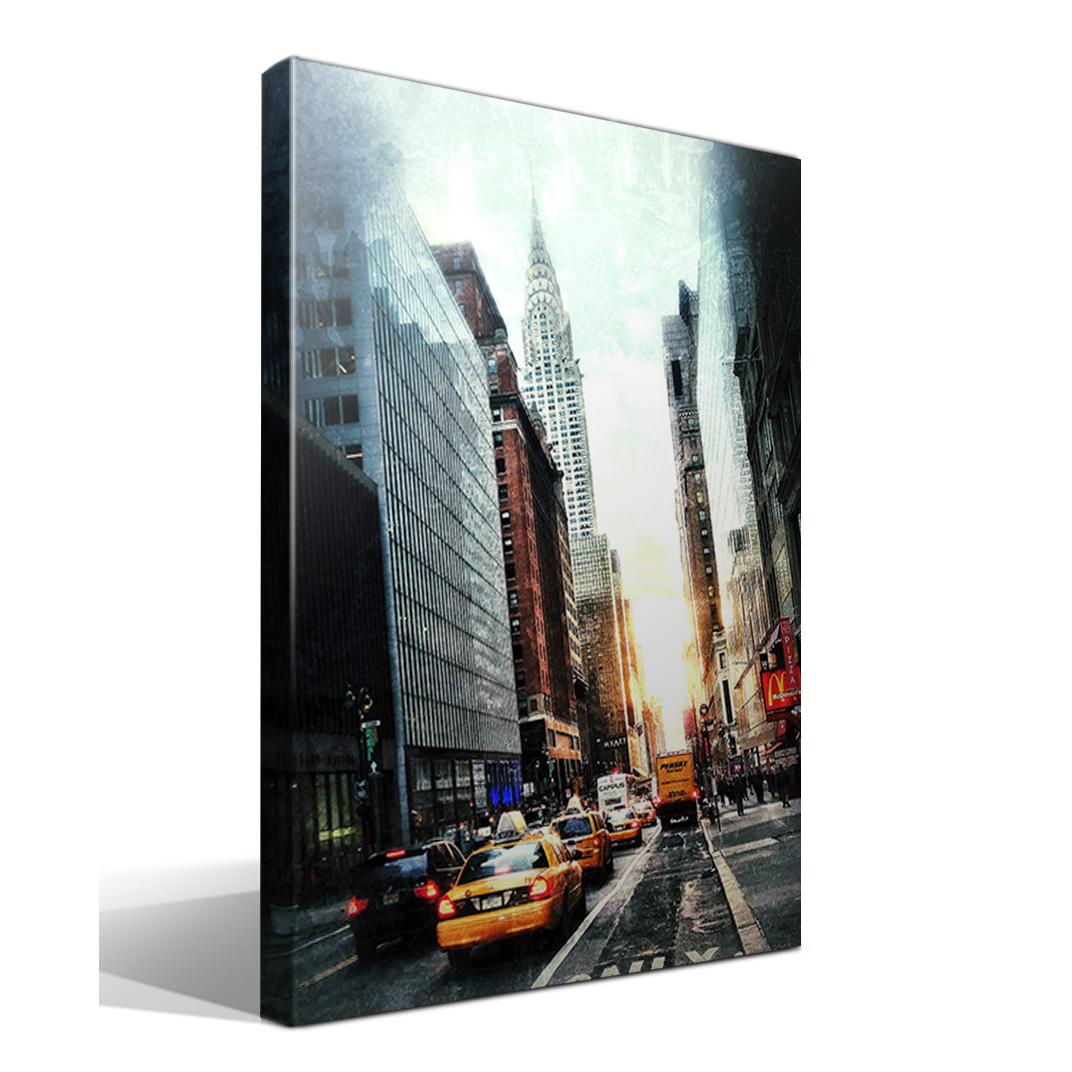 Cuadro Canvas Nueva York Salida de Sol - Alta Resolución