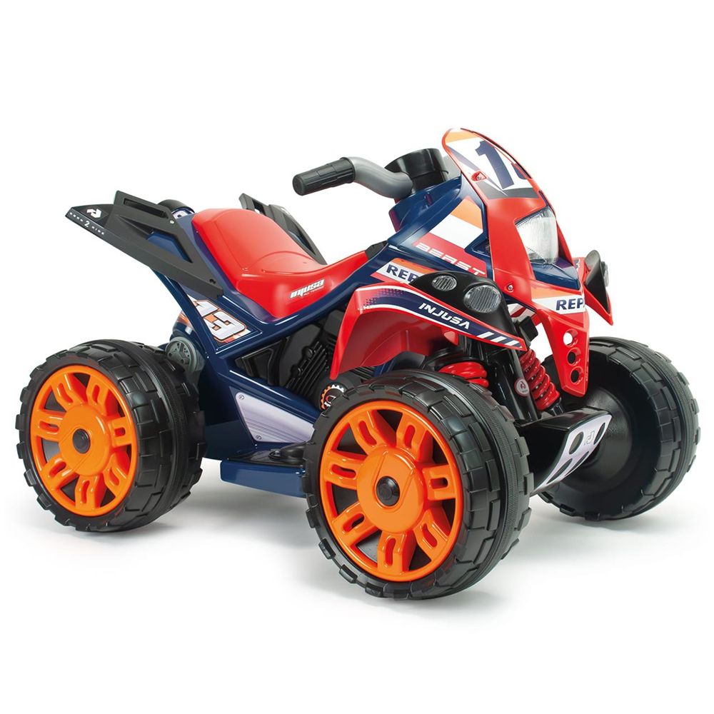 Quad The Beast Repsol Competition 12V Litio 81x58x60 cm (Injusa 76171/221)