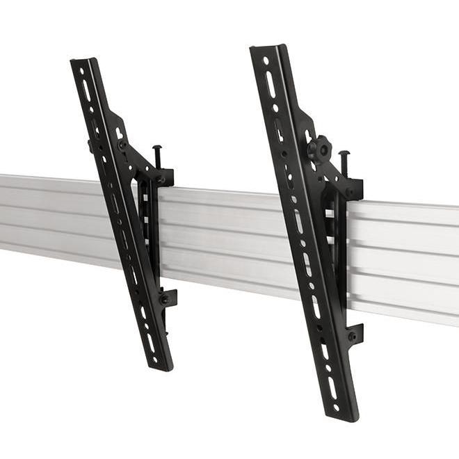 B-Tech Soporte para Pantalla Plana con Brazos de Interfaz Ajustable - Fácil Instalación y Diseño Elegante