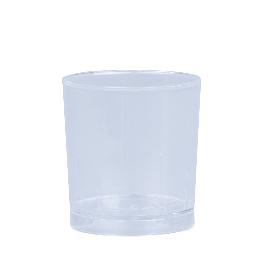 Wonderlust Deco - Vaso chupito transparente caja de 1000 uds 3,7x4,4x4,1 cm Transparente 3,7x4,4x4,1 cm