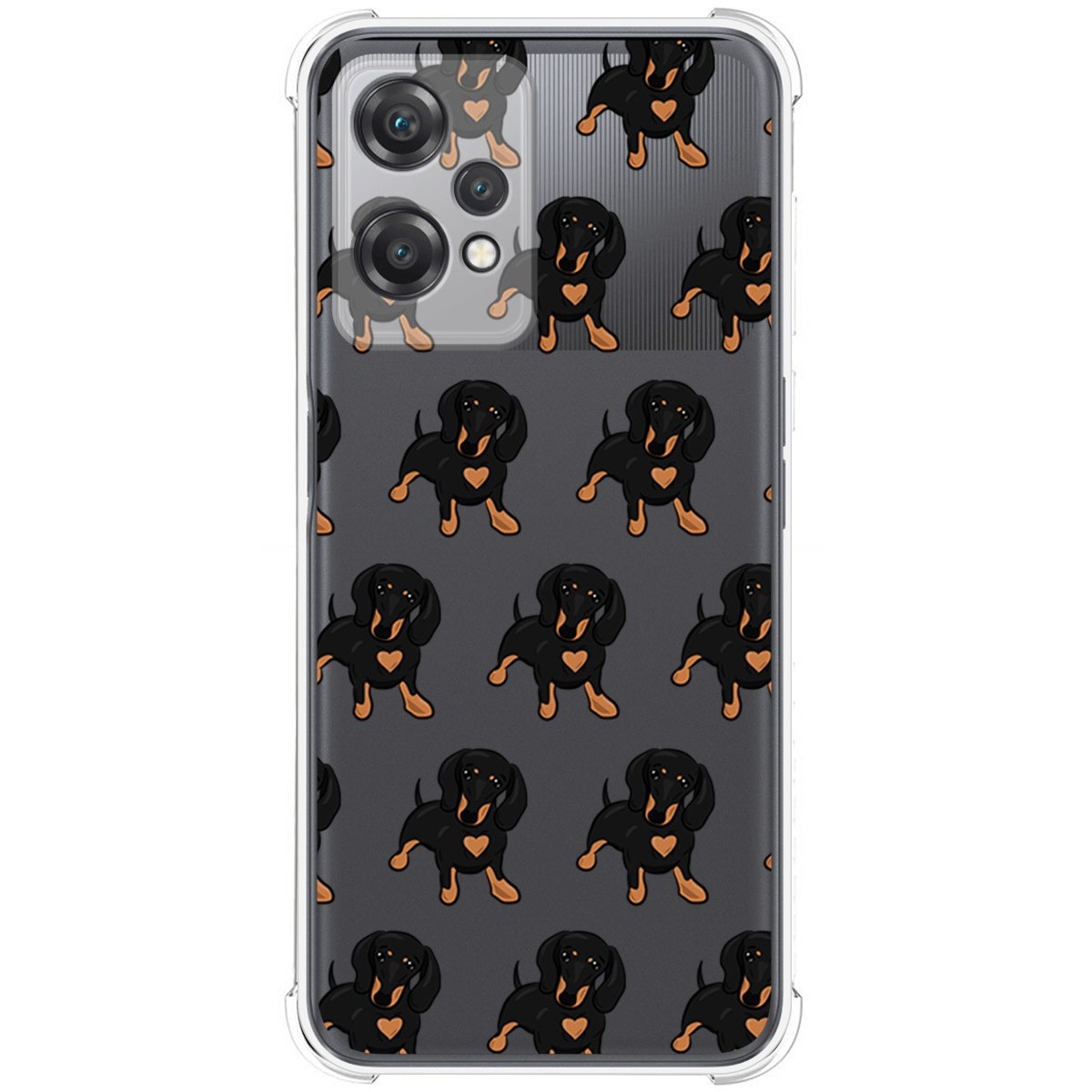 Funda Silicona Antigolpes para Oneplus Nord CE 2 Lite 5G diseño Perros 10 Dibujos