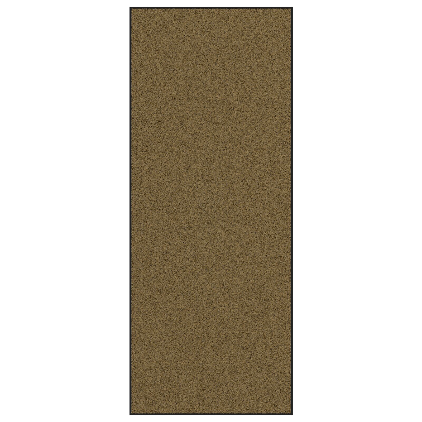 Felpudo lavable marrón 120x300 cm
