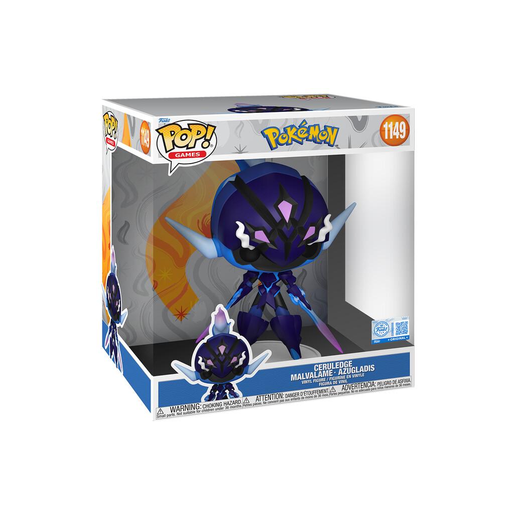 Funko Pop Games Pokémon Figura Jumbo Ceruledge Juguetes FUNKO