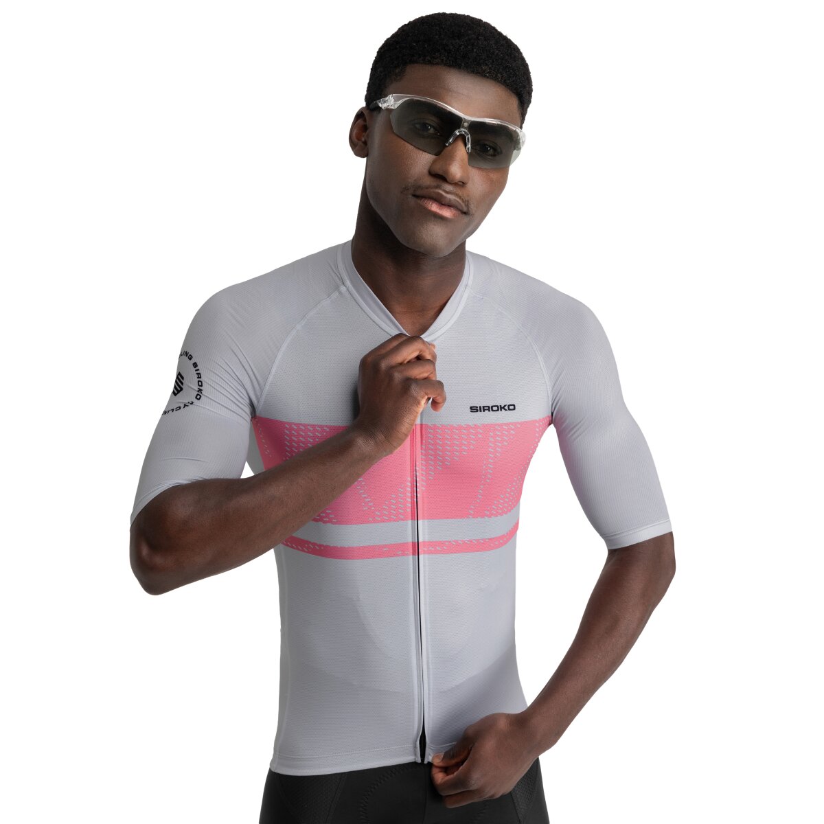 Siroko - Maillot M3 Manga Corta Ciclismo para Hombre_