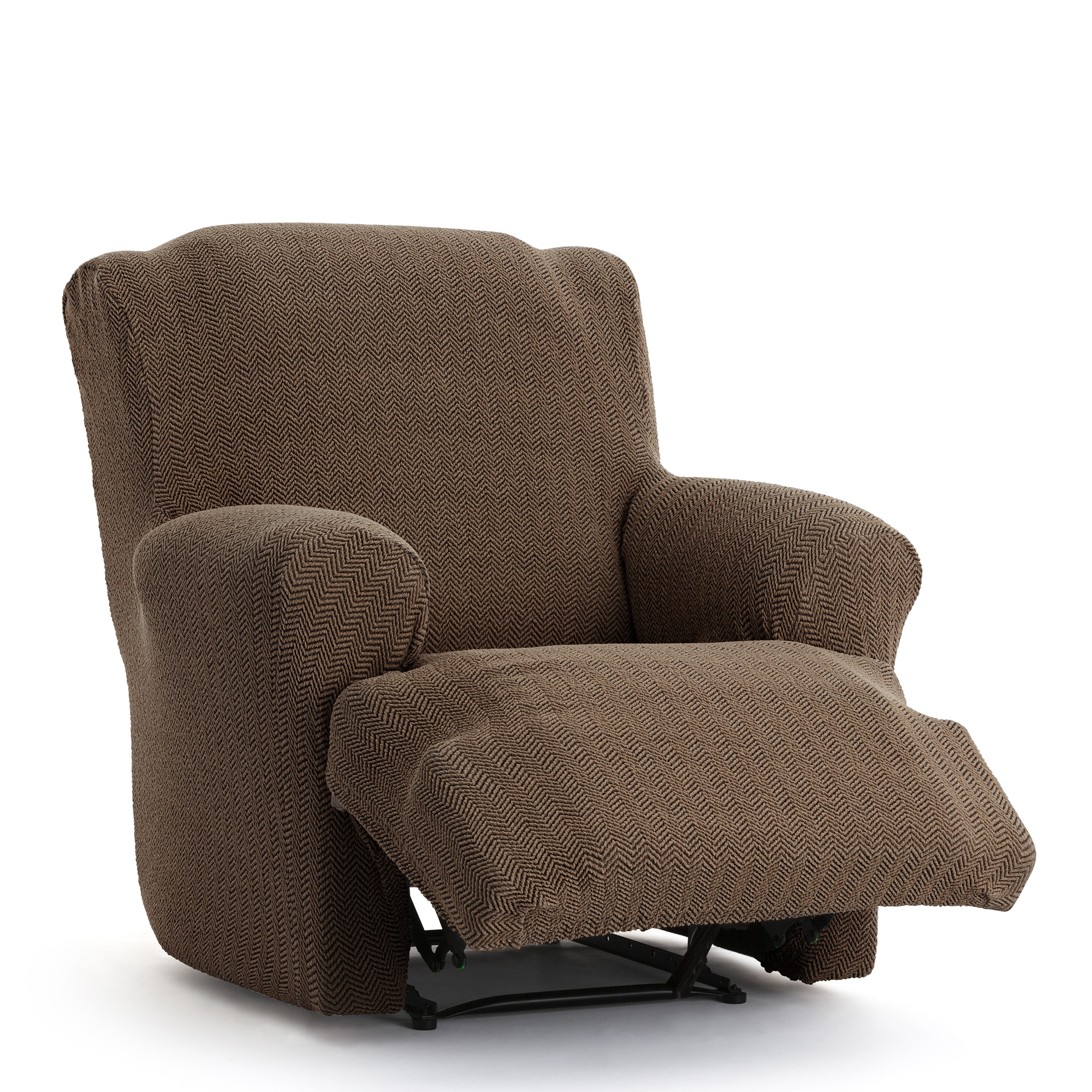 Funda de sofa premium jaz pies juntos c/7, Tamaño 1 plaza, 170x310x110cm, Fábricada en España
