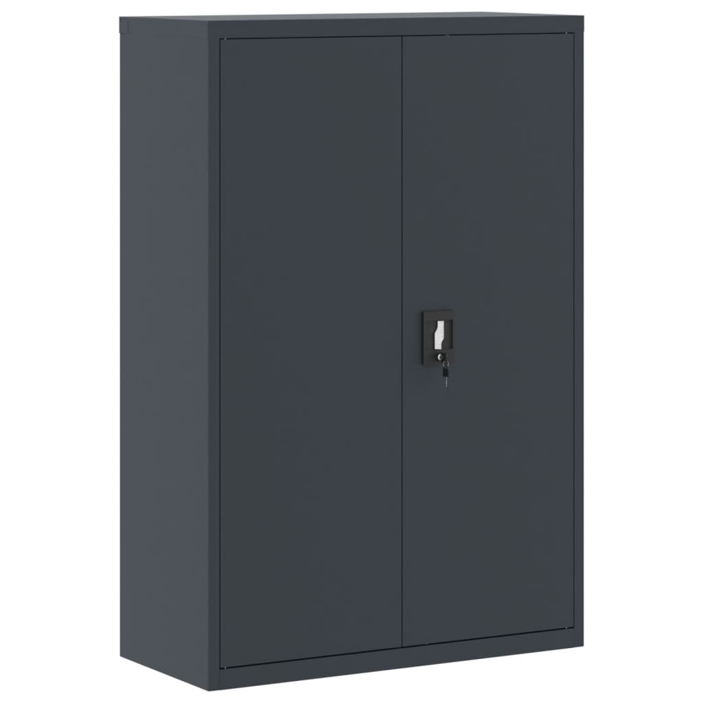 vidaXL Armario de oficina de acero 90x40x140 cm Multicolor