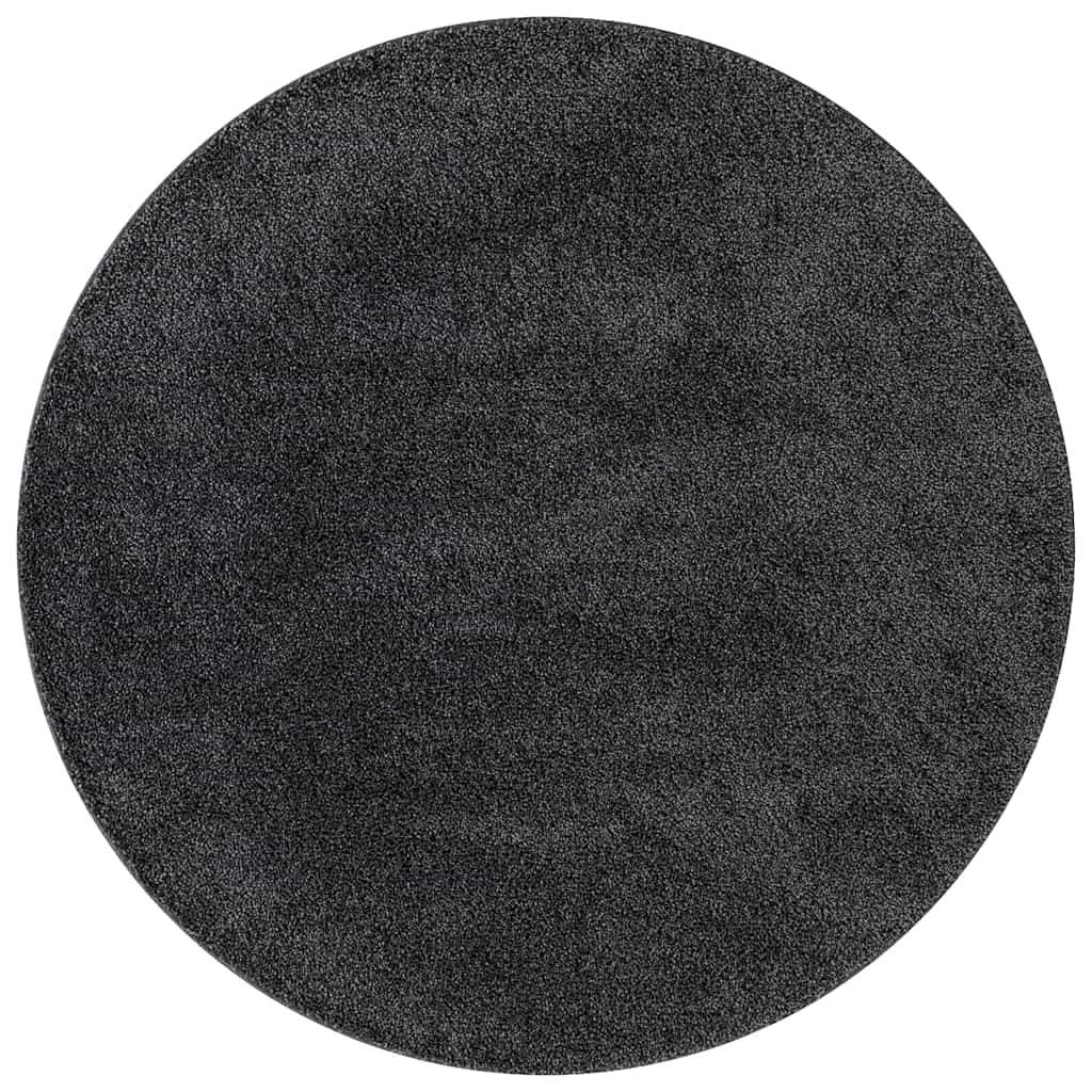 vidaXL Alfombra Shaggy Antideslizante 160 x 160 cm PP