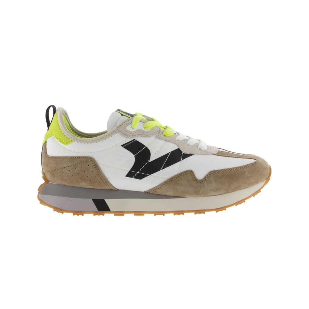 Victoria 1985 BOLT Zapatillas de nylon con piezas de color y de serraje al tono 8813100
