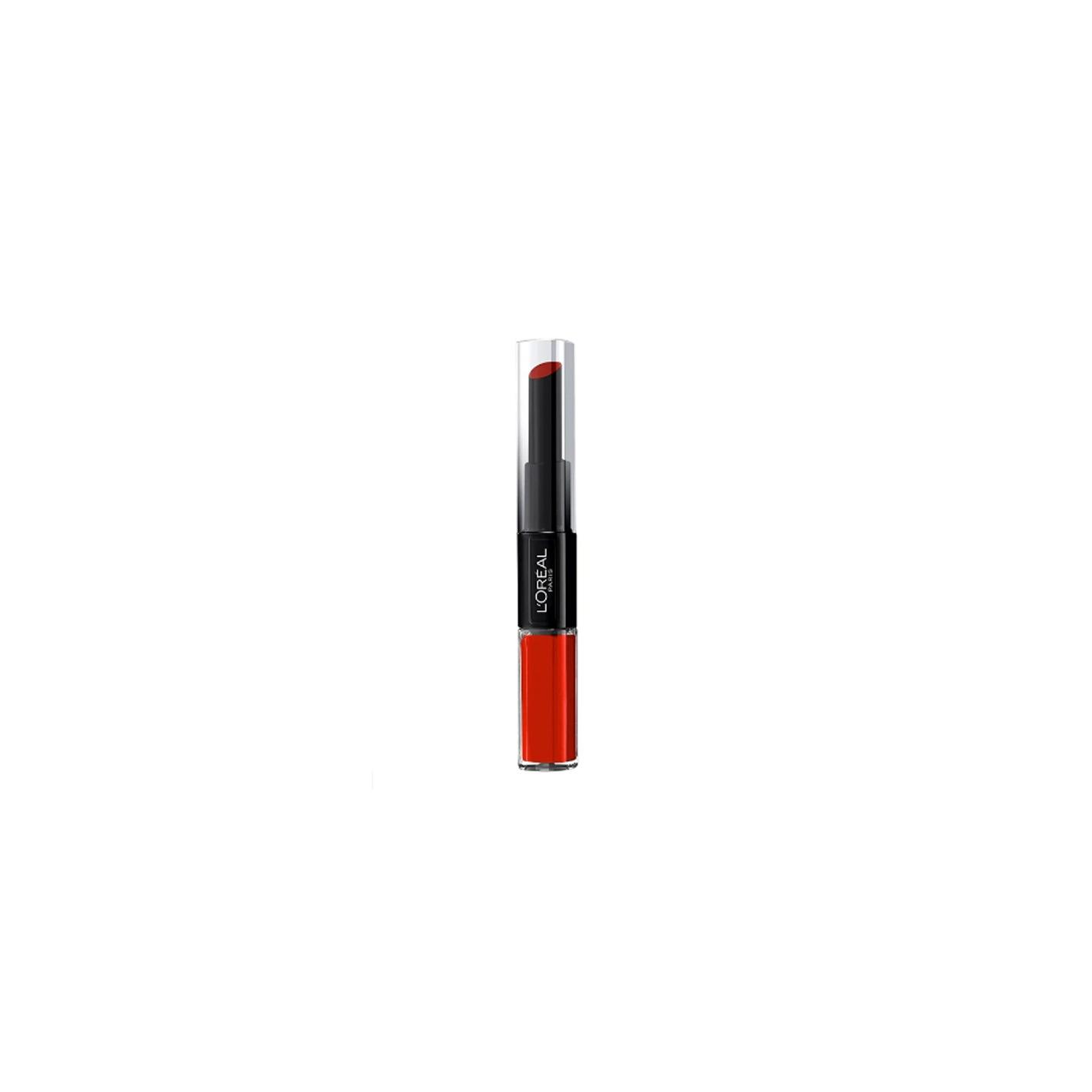 L'Oréal Paris - Pintalabios Infalible 24H de larga duración con Ácido Hialurónico para labios hidratados y confortables, color intenso sin retoques durante 24 horas