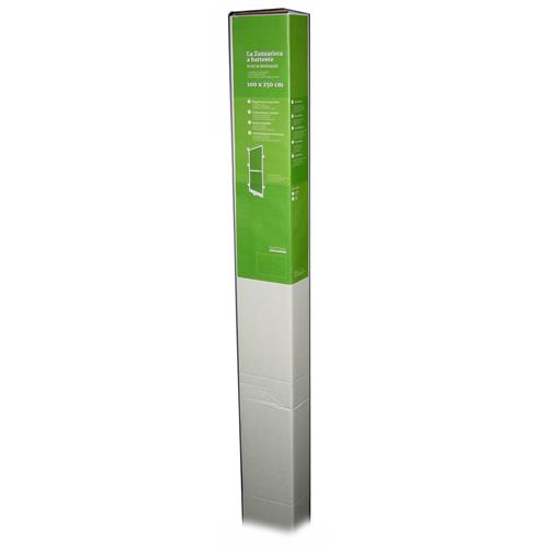 Mosquitera HEYAC abatible puerta 1 hoja 100x250 blanco