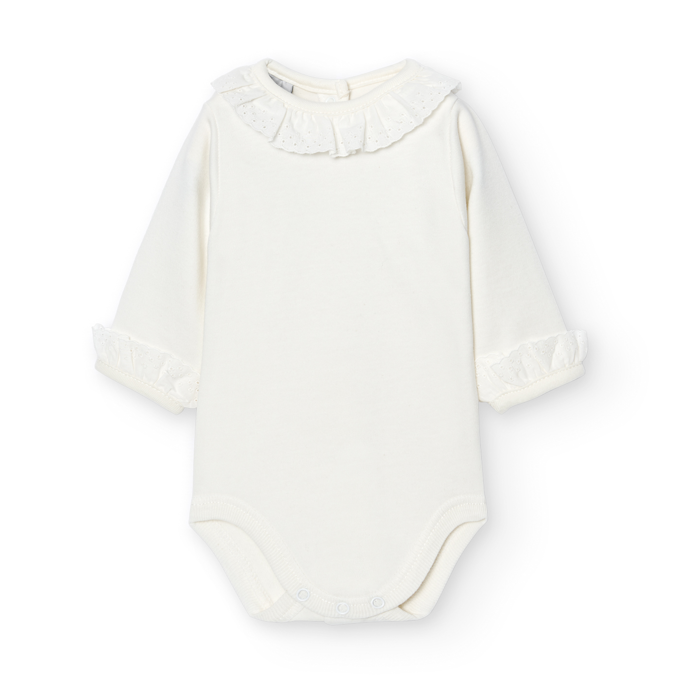 Basicos Babidu pack de 2 bodys cuello batista